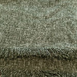 IKEA INGRUN Throw Blanket in Dark Green